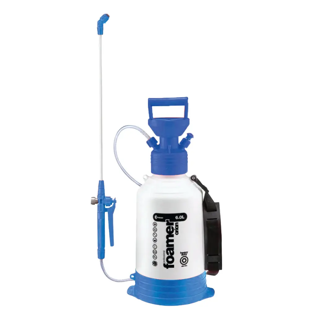 Bình Phun Tạo Bọt Cầm tay/ đeo vai 6L Orion Supper HD Foamer Alkaline Dùng Cho Dung Dịch Tính Kiềm