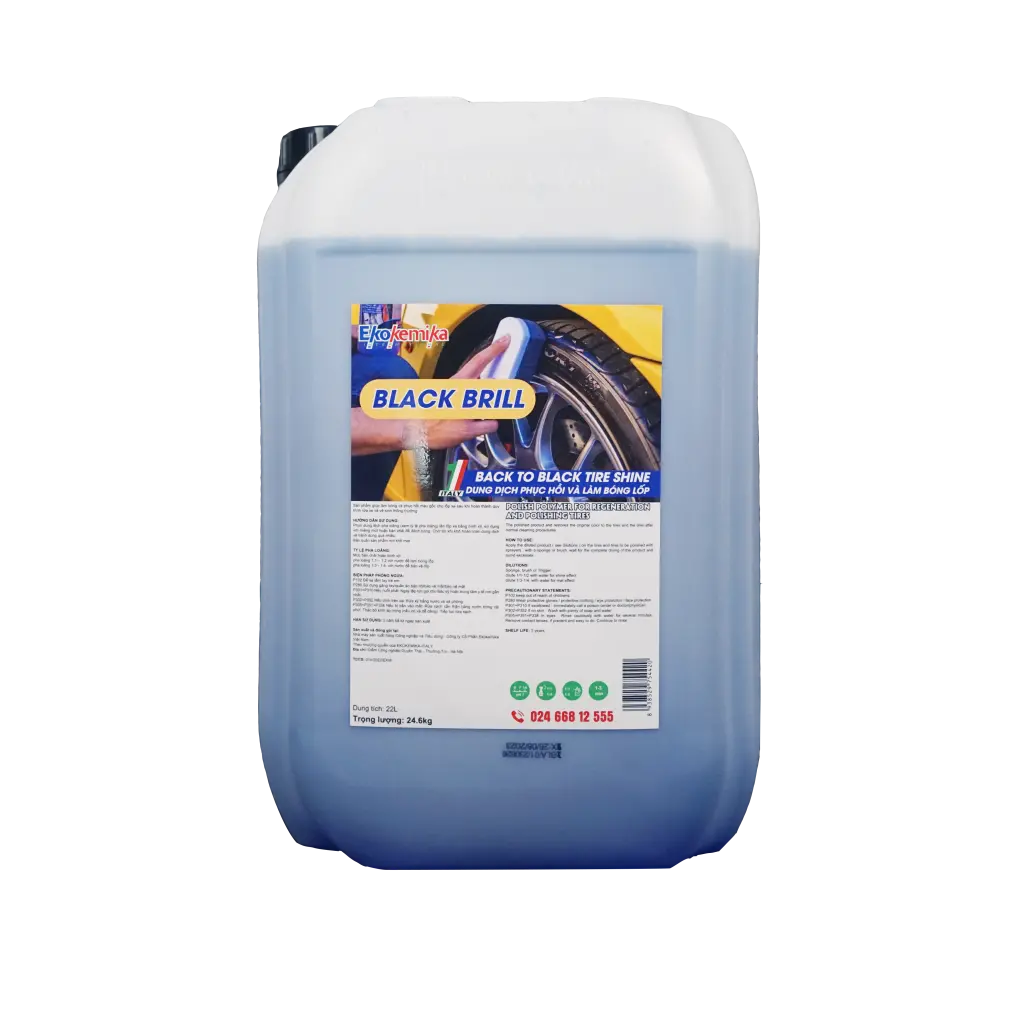 Dung dịch làm bóng lốp xe Black Brill
