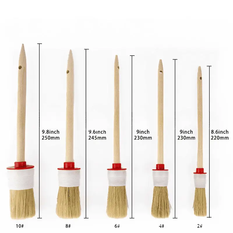 Bộ chổi vệ sinh 5 chi tiết lông heo