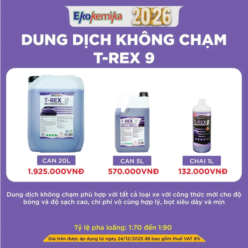 Dung dịch rửa xe không chạm T-Rex 9