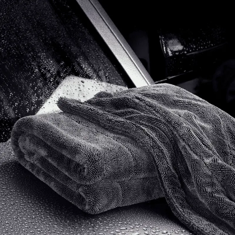 Khăn lau xe siêu thấm hút sợi san hô Hàn Quốc